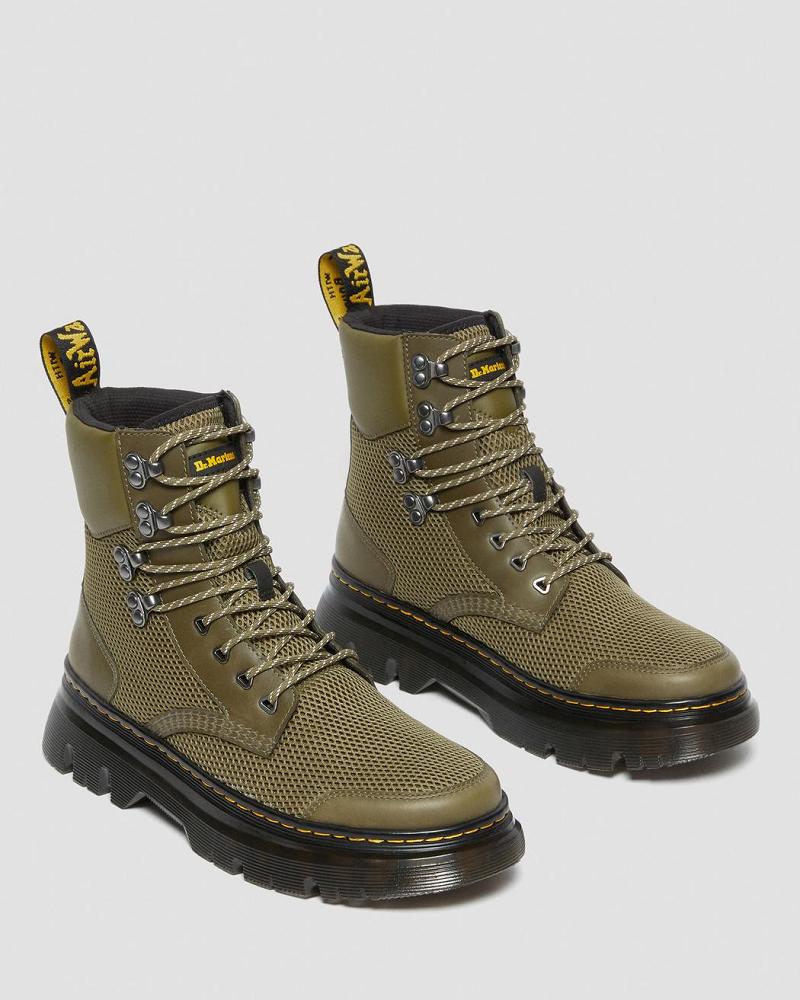 Dr Martens Tarik Tå Guard Utility Fritidsstøvler Herre Olivengrøn Hudfarvet | DK 468DFM